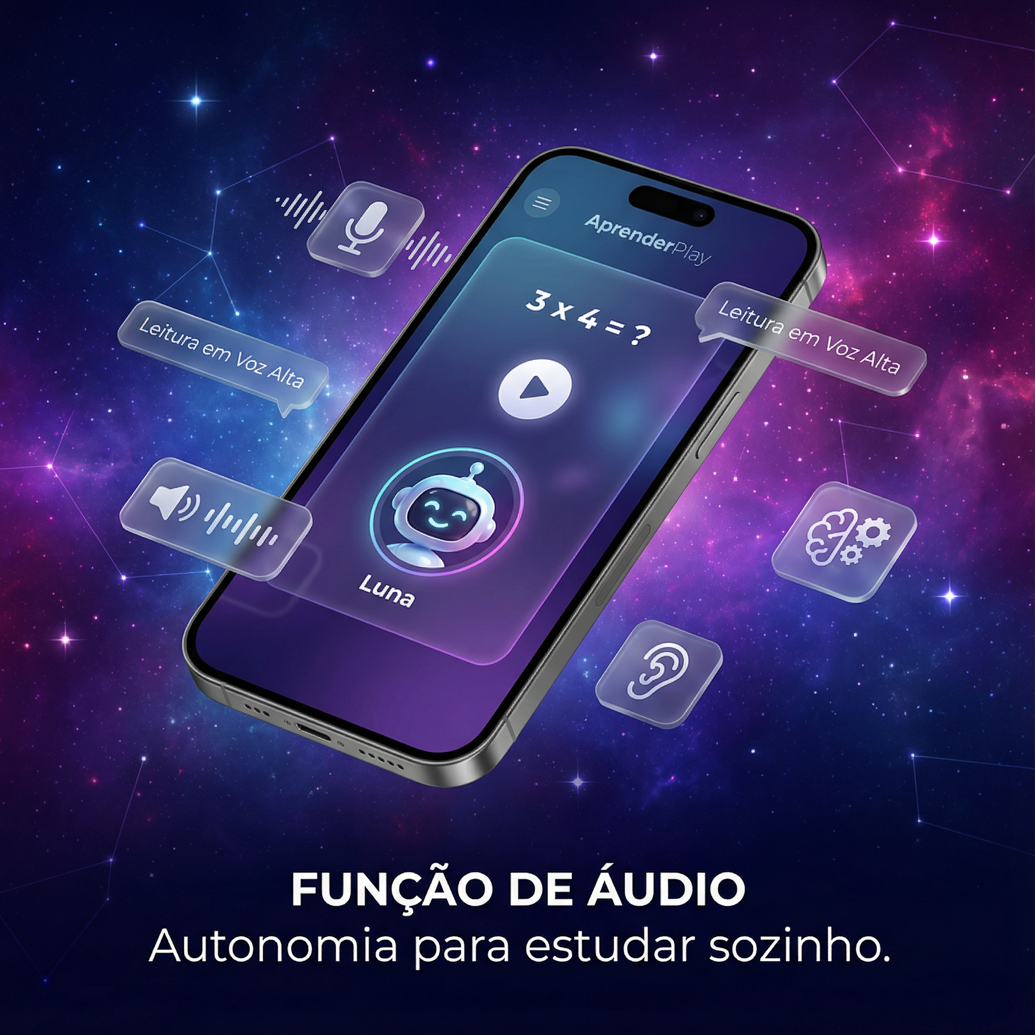 Função de Áudio - Leitura em Voz Alta