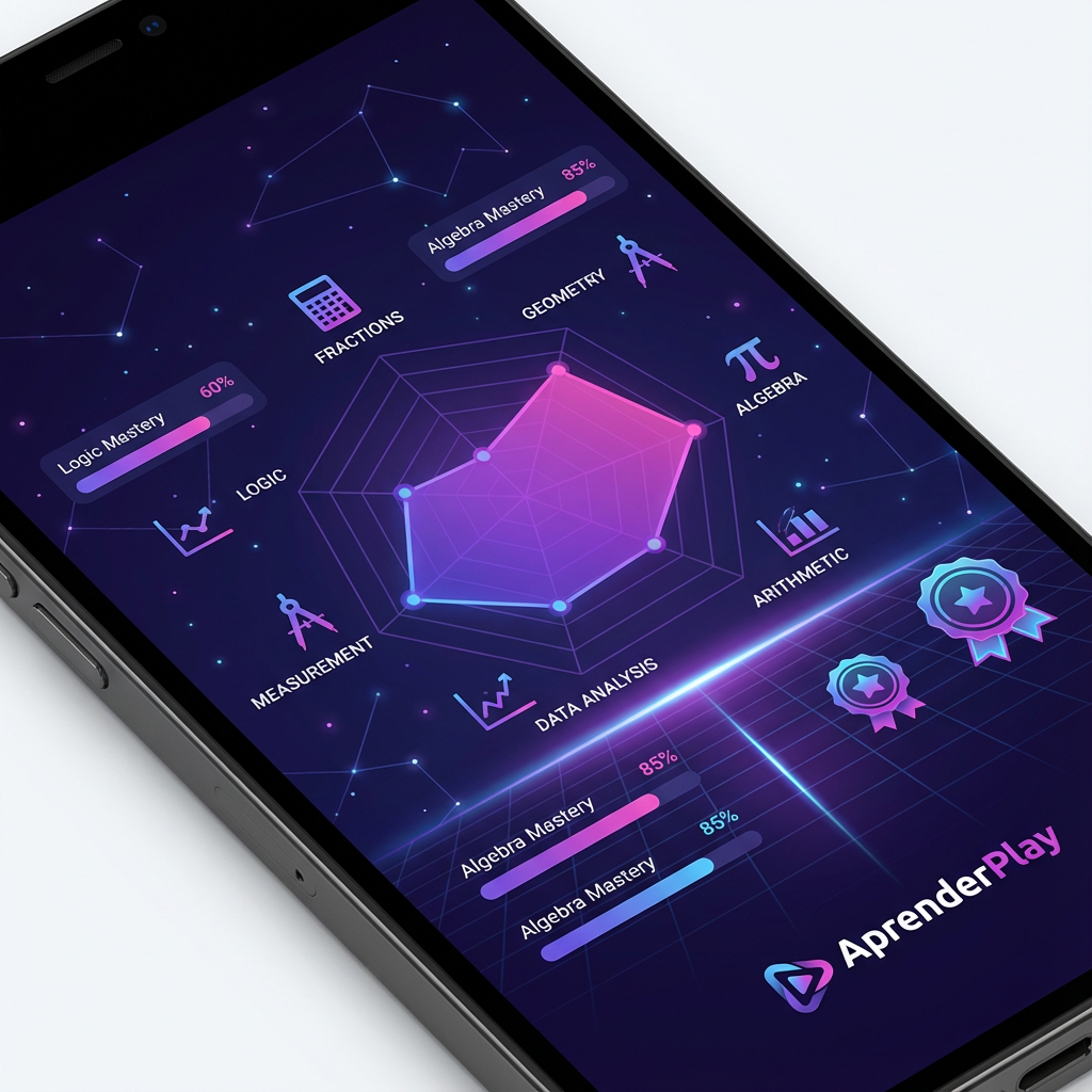 Radar de Habilidades - Dashboard de Progresso