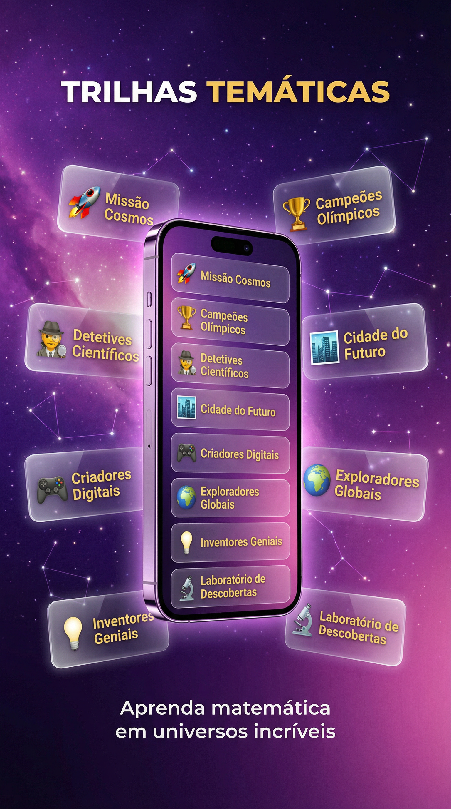 Trilhas Temáticas - Universos de Aprendizado